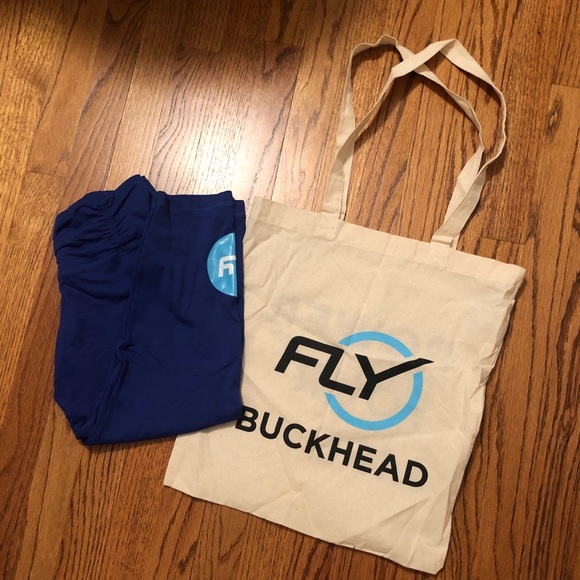 Flywheel Royal Blue Crop Pants - Cycle / Workout - Picture 5 of 5